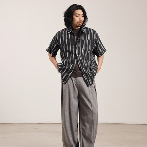 エスニック・ストライプ オーバーシャツ A2161