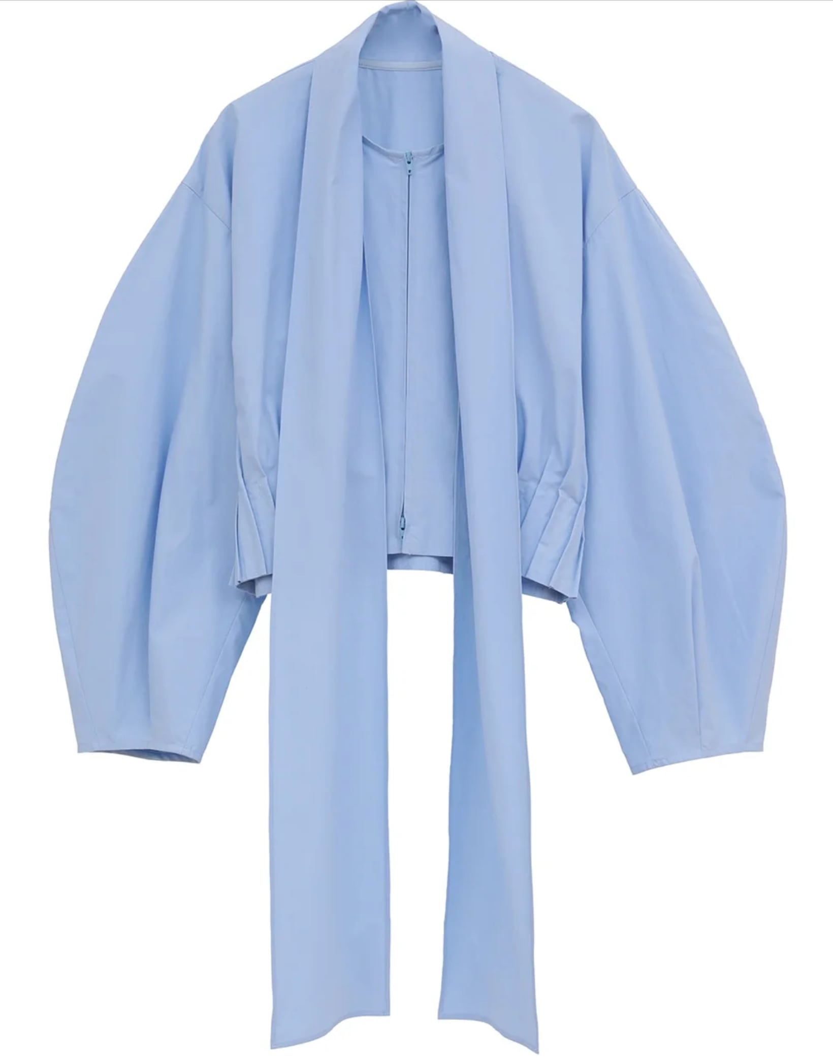 CLANE RIBBON ZIP SHIRTS | FLICKA ASHIYA