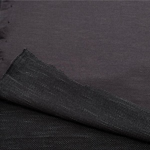 ★TB897◆2m◆綿ポリエステル混ミニ裏毛ニット生地◆杢ダークブラウンオリーブ系