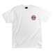 INDEPENDENT TWO TONE S/S  TEE / WHITE