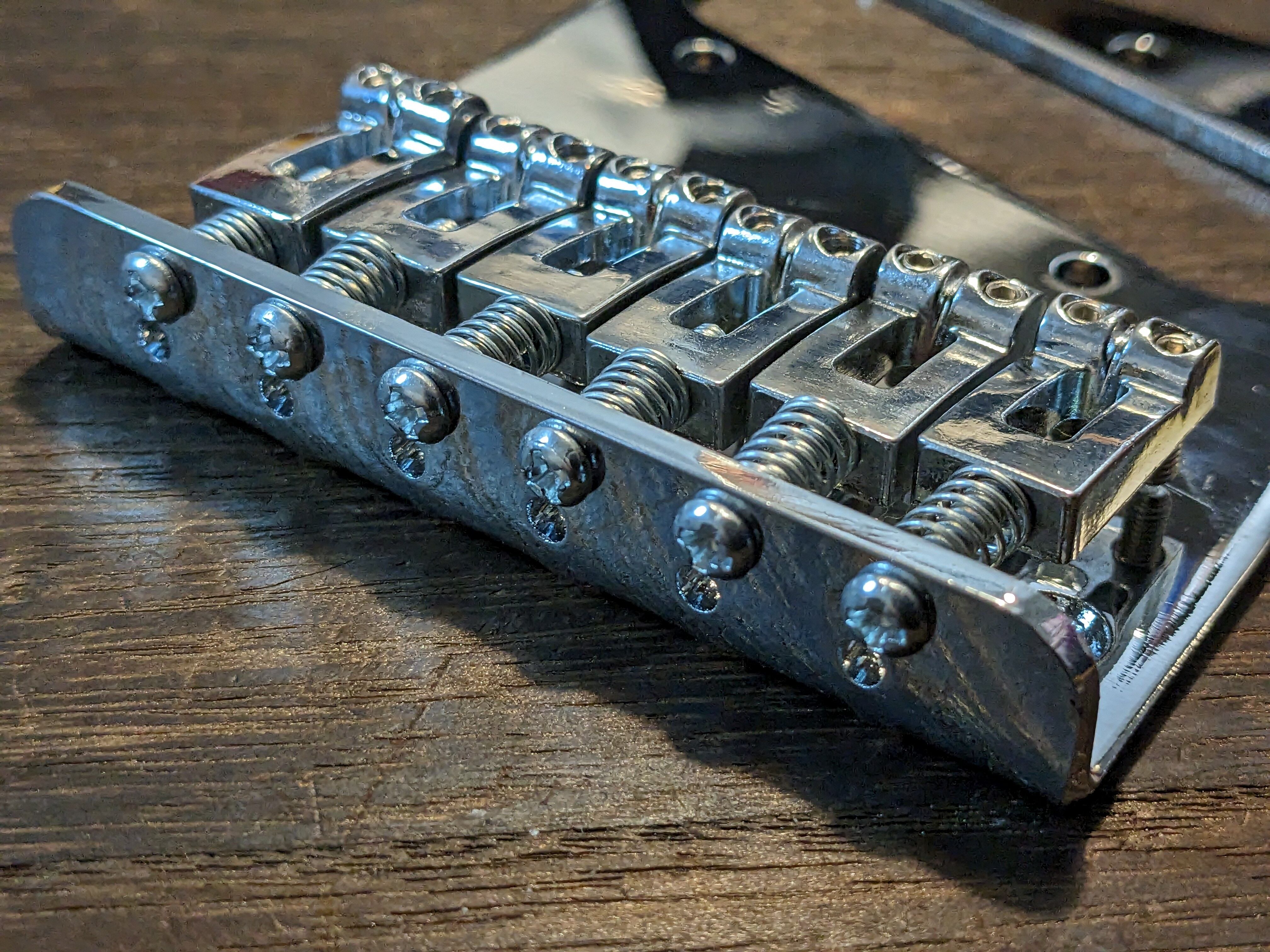 ブロックサドル ブリッジプレート テレキャスター クローム | OUTLET