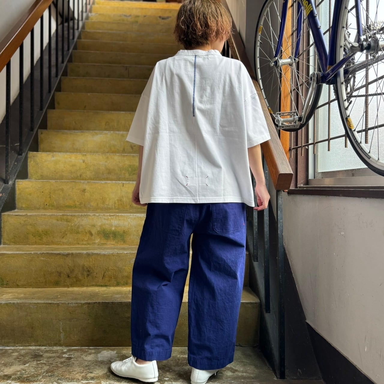 快晴堂 - Girl's T／首まわりしっかり5分袖Tシャツ | clever elephant