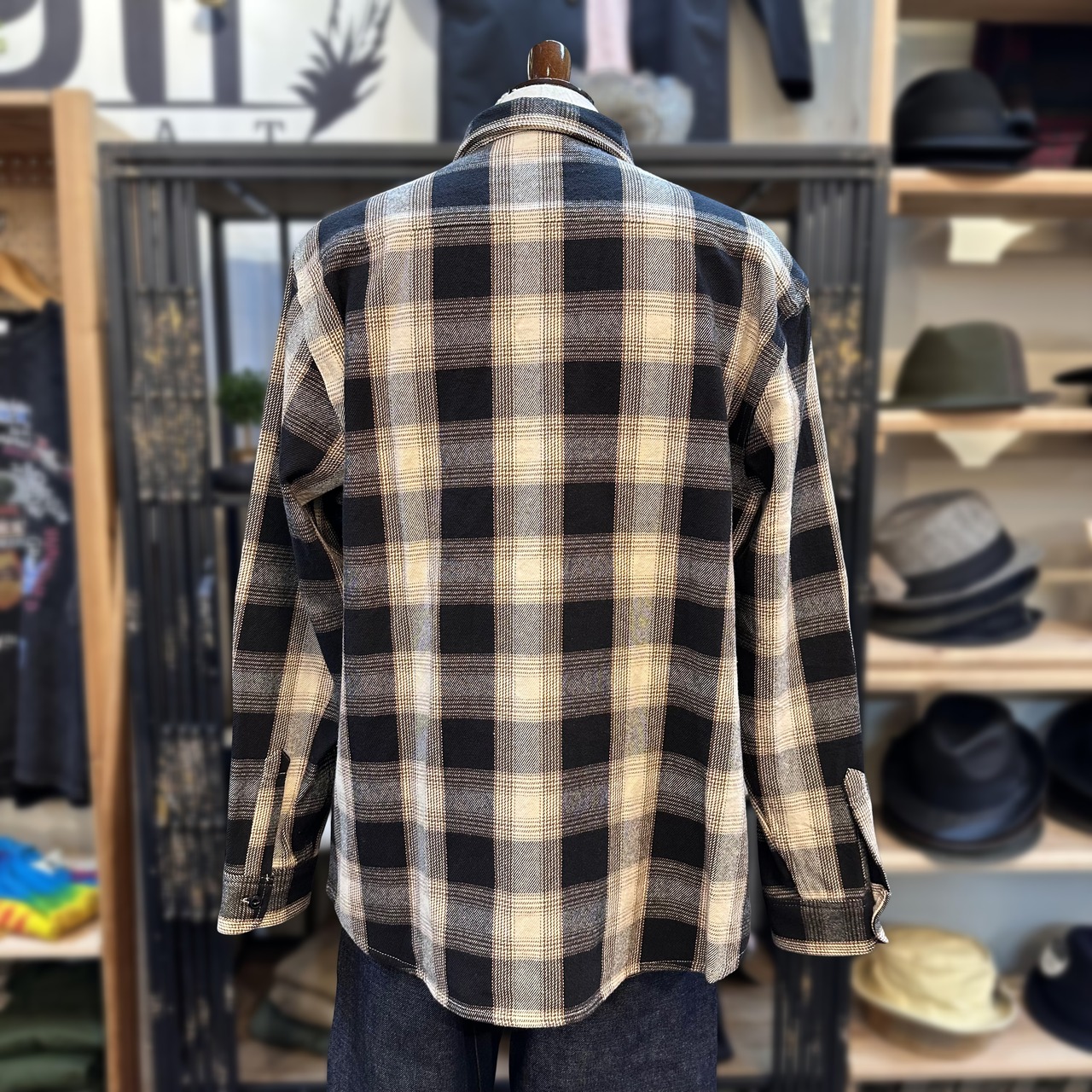 【BIG MIKE / ビッグマイク Heavy Flannel Shirt ヘビーフランネルシャツ】