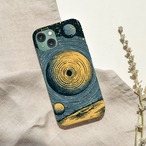 受注生産 iPhoneケース ゴールド銀河のクラシック星図｜天体図風 STAR001B