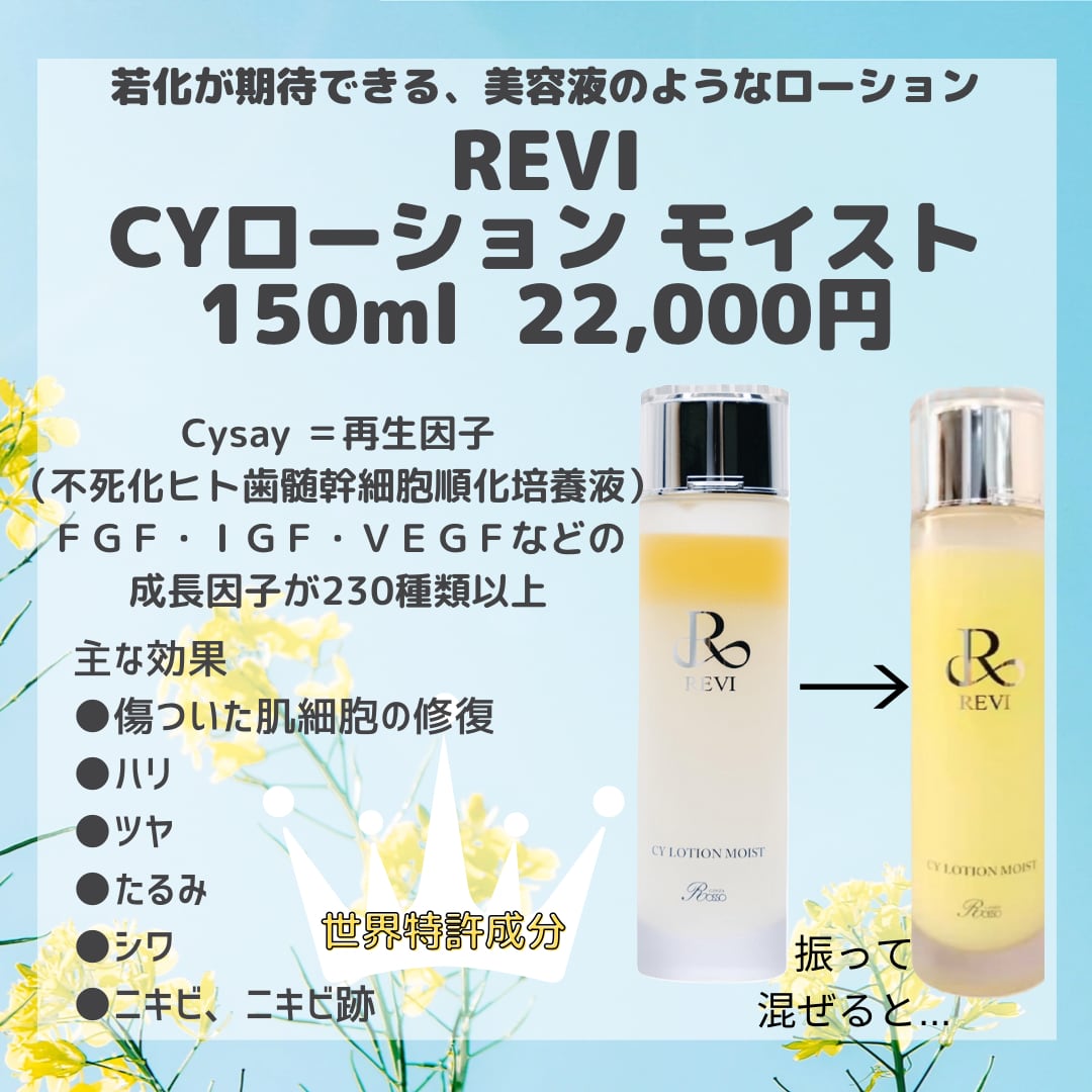 REVI ルビ ルヴィ CYローション モイスト＋CY CBDミルクのセット新品