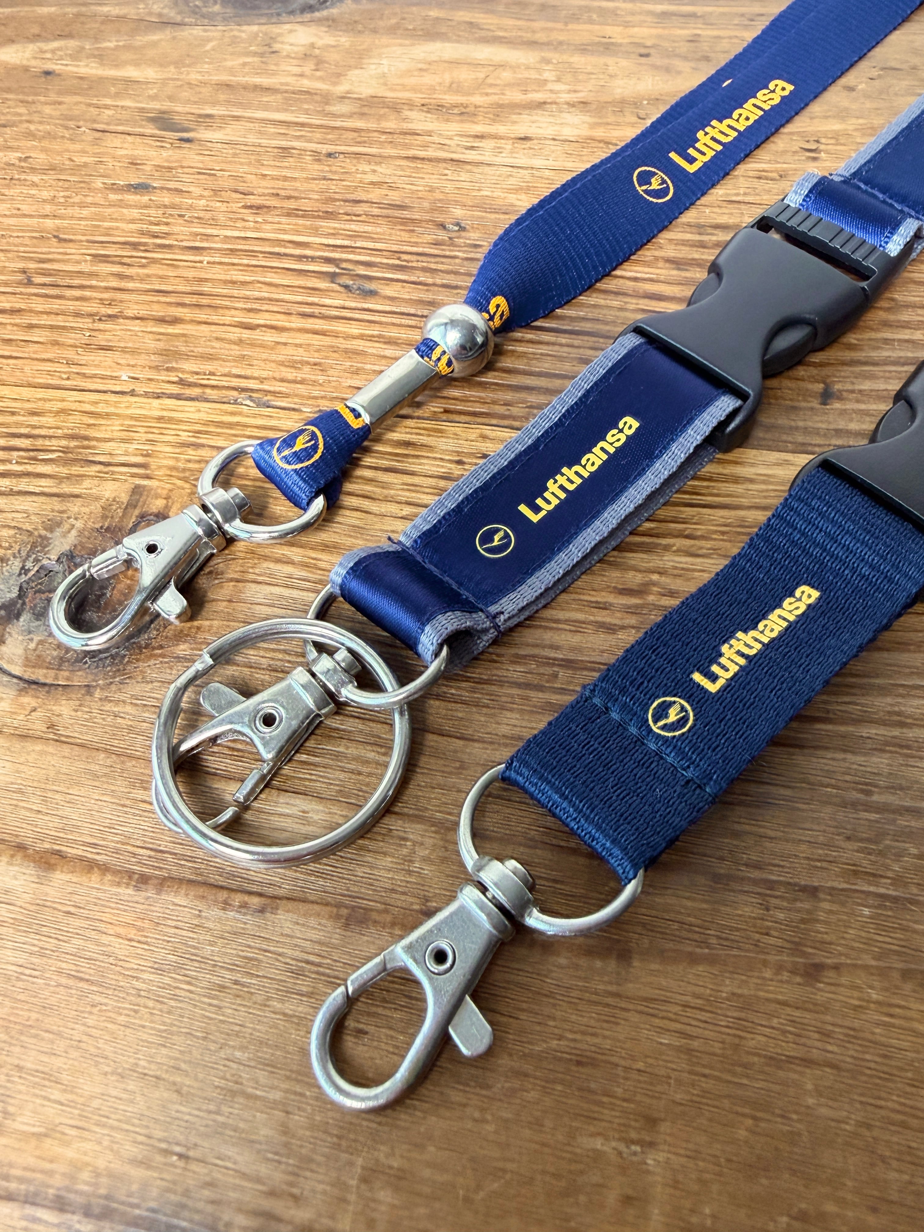 Lufthansa（ルフトハンザ航空）公式 ネックストラップ｜ランヤード