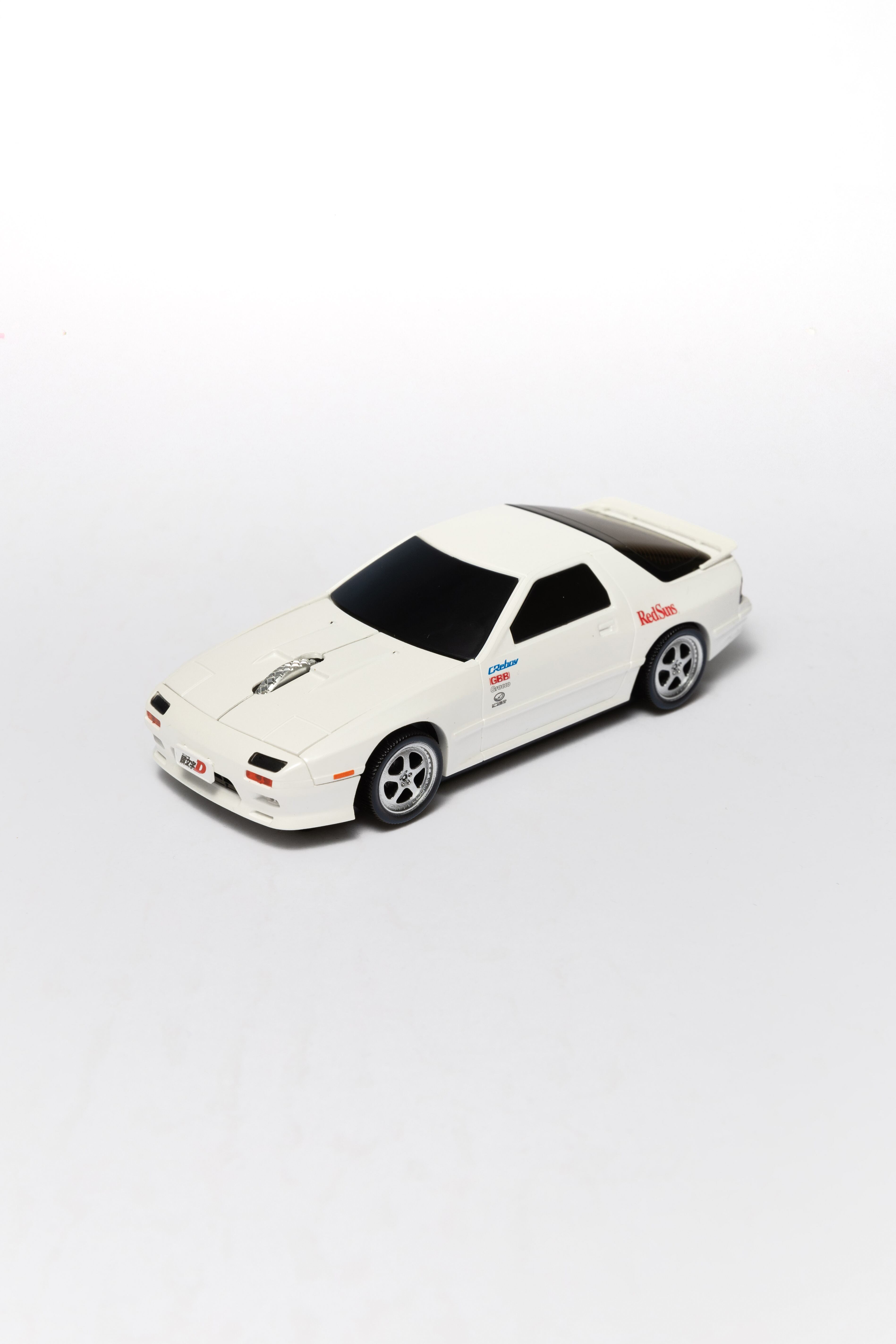頭文字D』 FC1巻版（ホワイト）無線マウス 高橋涼介 マツダ RX-7 (FC3S