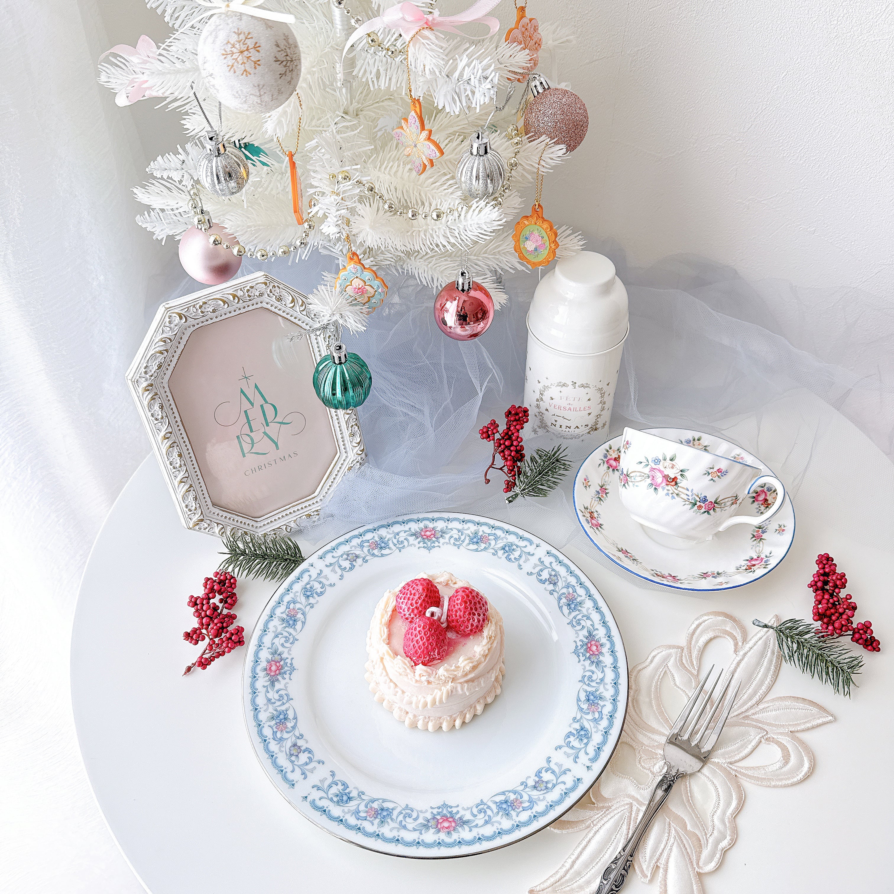 ビンテージ】Noritake ノリタケ ロマンブルー プレート | piéce antique
