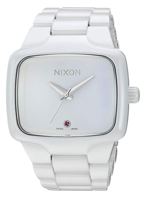 ◎NIXON THE CERAMIC PLAYER ホワイト 手首周り約21cmオートマチック