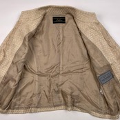 Leilian レリアン LINTON ツイード ジャケット 9/アイボリー 系 レディース