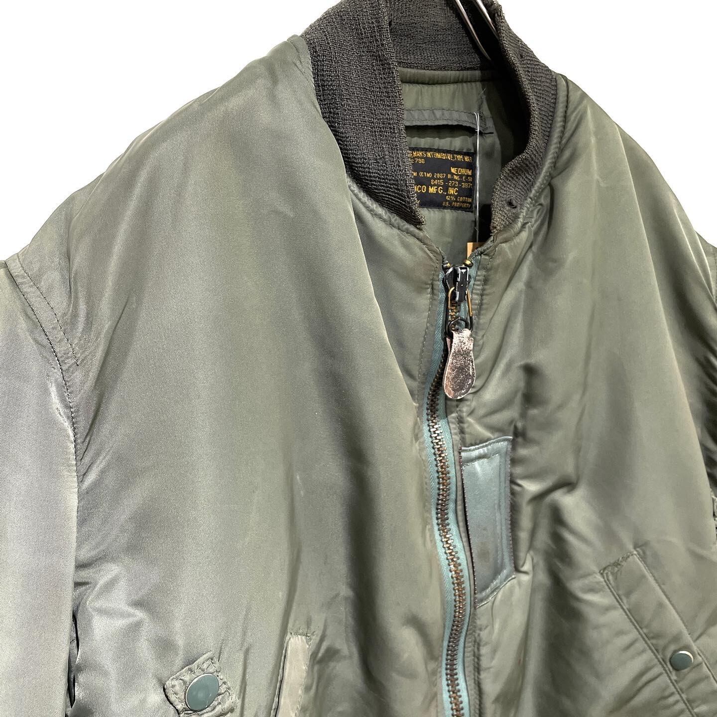 90s " camco " MA-1 fright jacket / size m | " YEAH " used clothing