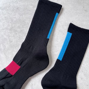 FAKUI / 【22-24cm】asymmetry  socks FK-273