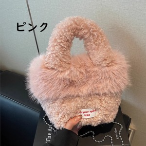 ラムウールファー バケットバッグ 6col Y 250515