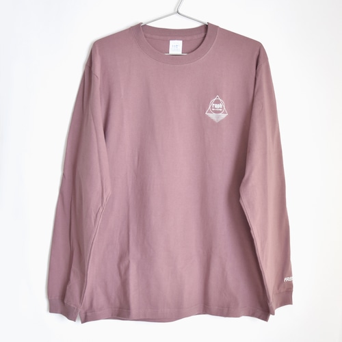 roph recordings logo L/S Tee Burgundy