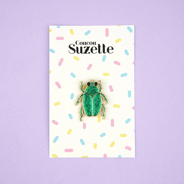 «即納» Coucou Suzette Beetle Pin ククシュゼット