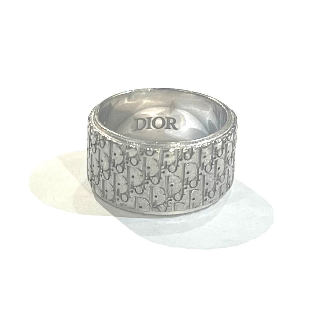 DIOR】Christian Diorオブリーク シグネットリング／スターリング