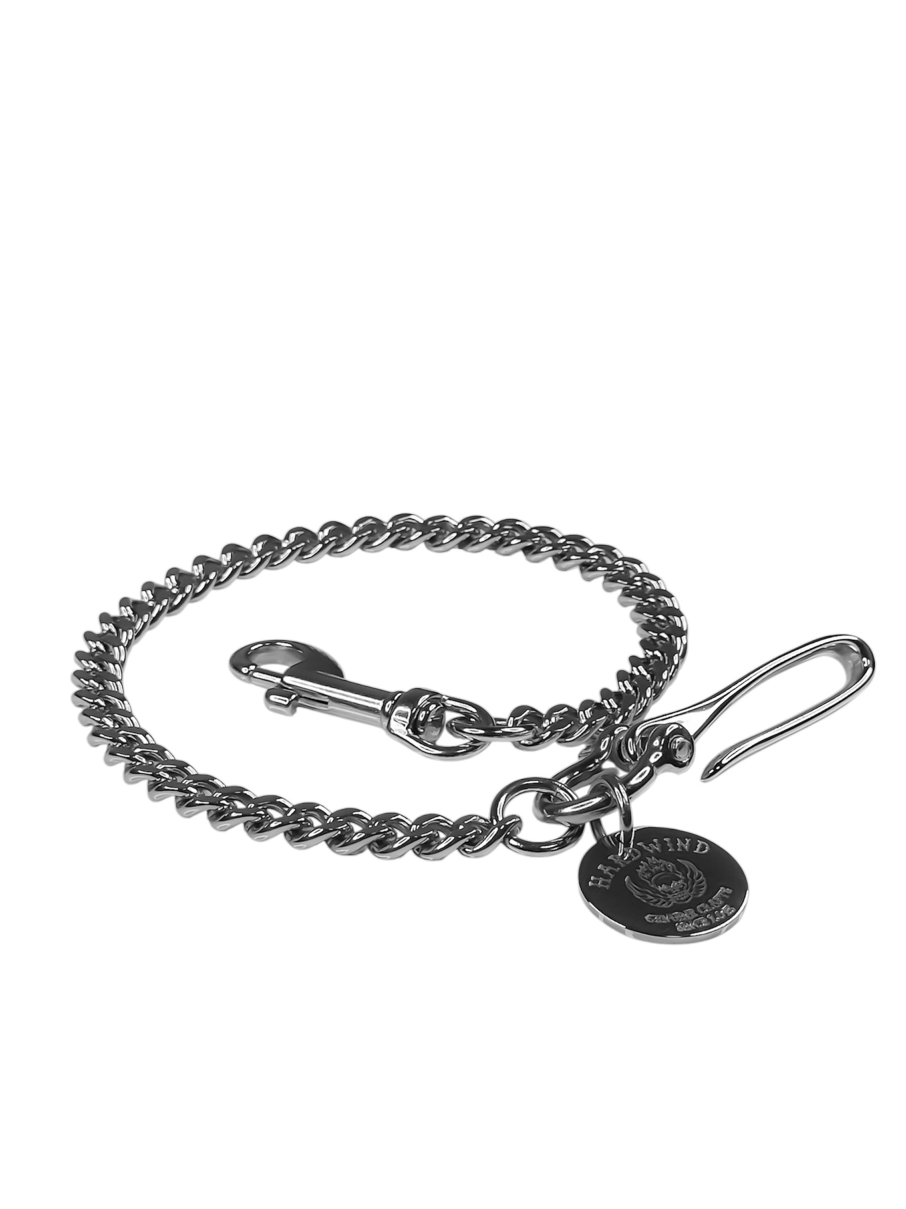 Hard Coin Silver Steel Wallet Chain | 【ボトムス専門店】MODE SPACE