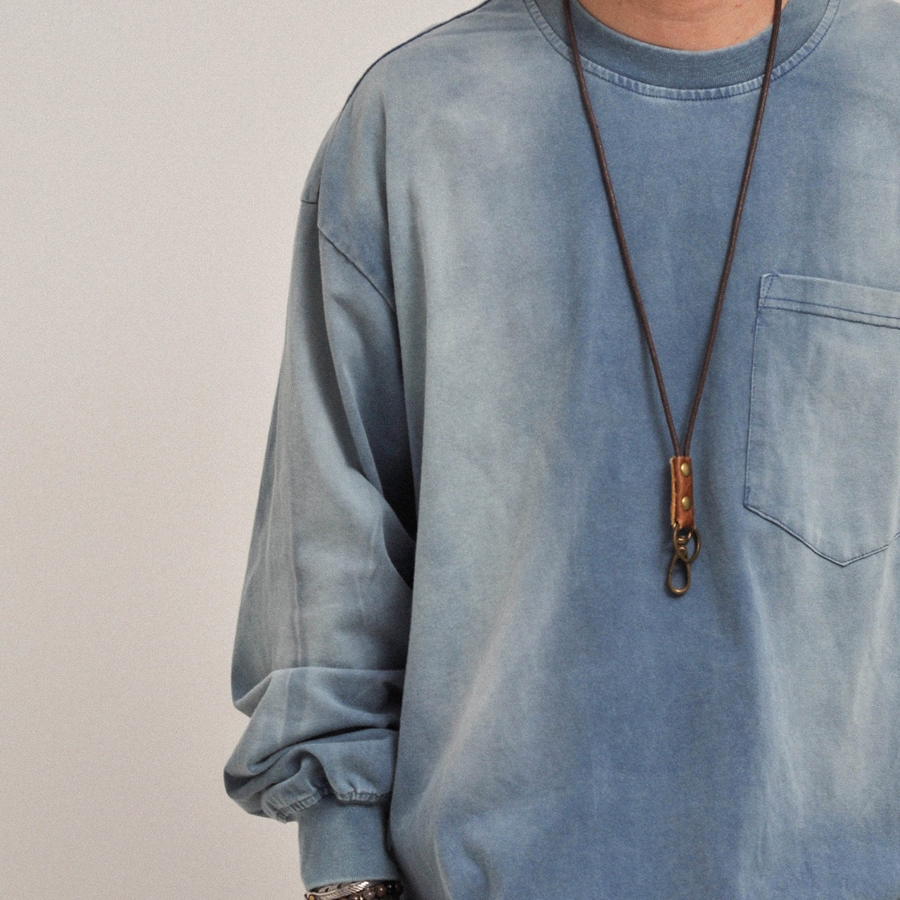 フェードウォッシュ・ロングスリーブシャツ A2094 - 9