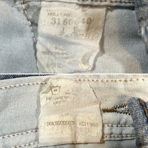 8583 riveted By Leeオーバーオール サロペット 輸古 W38