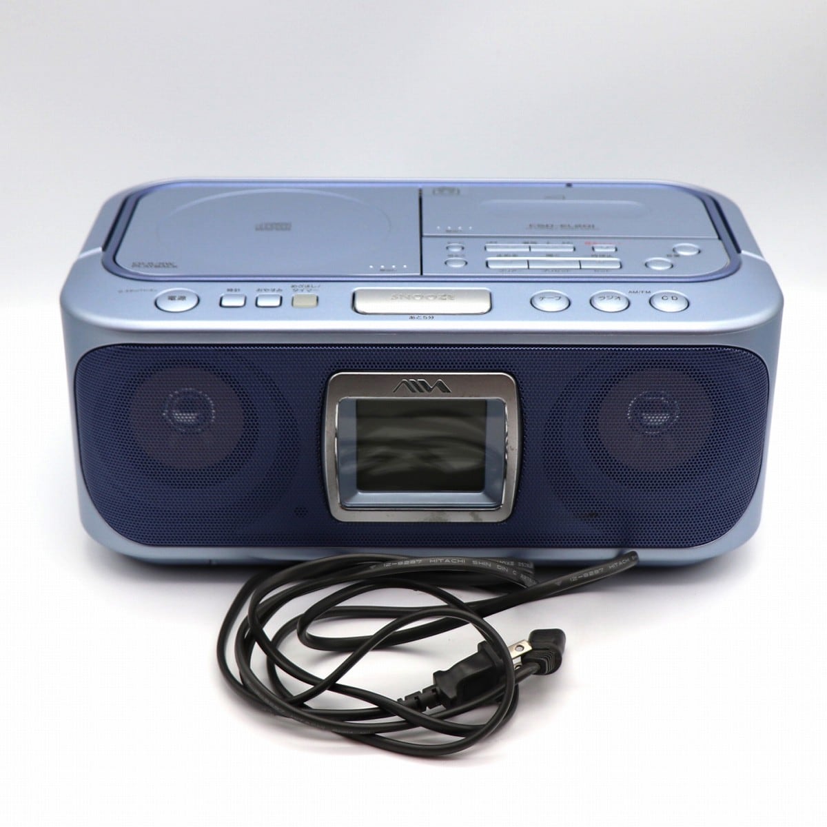 SONY・ソニー・CDラジカセ・AM/FMラジオ・AIWA・CSD-EL201・2003年・No 