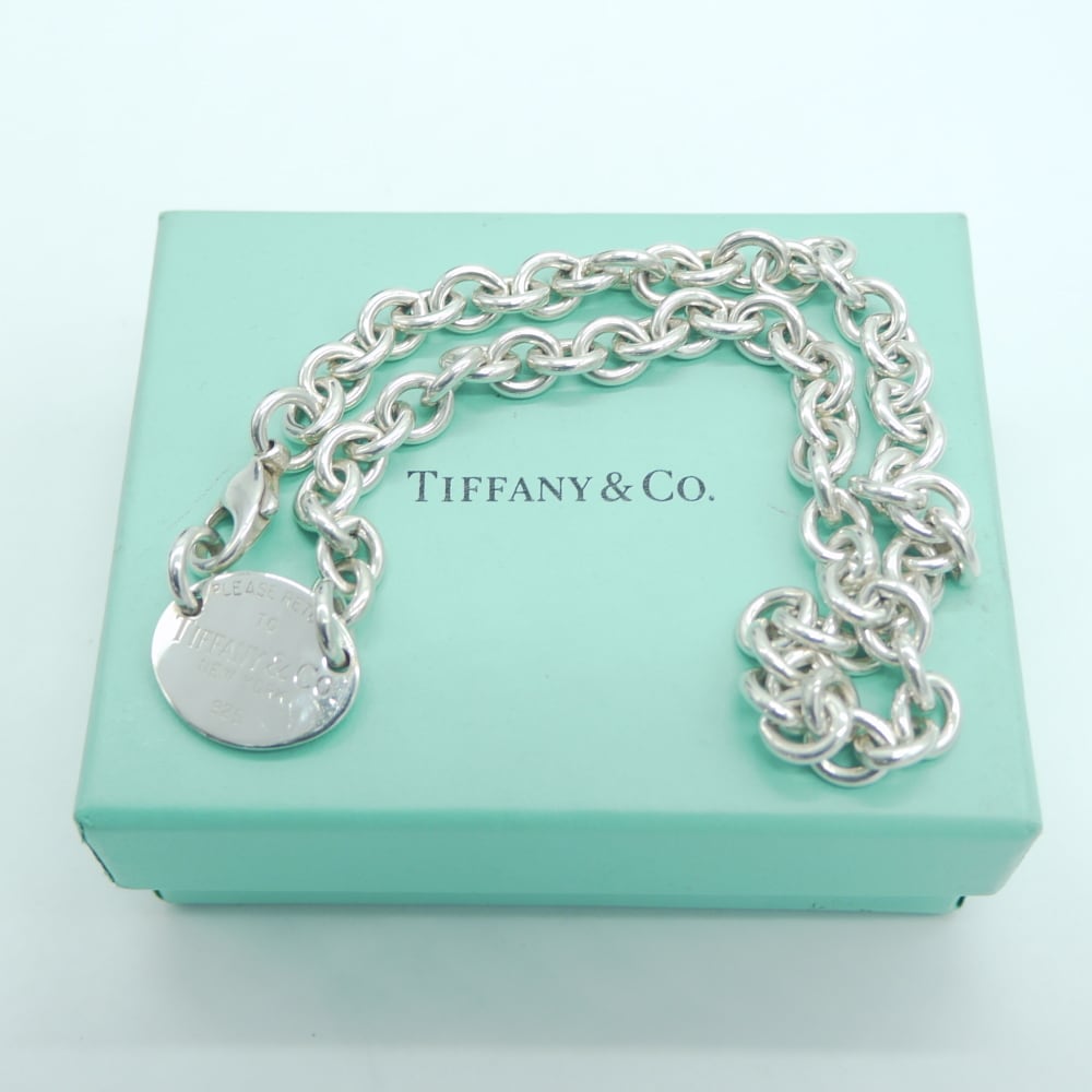 TIFFANY & Co. ティファニー リターントゥ オーバル タグ ネックレス ...