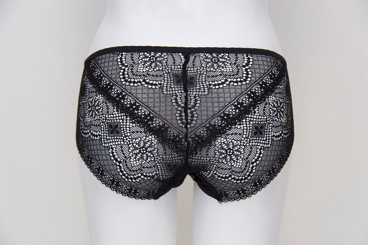 check pattern panties B