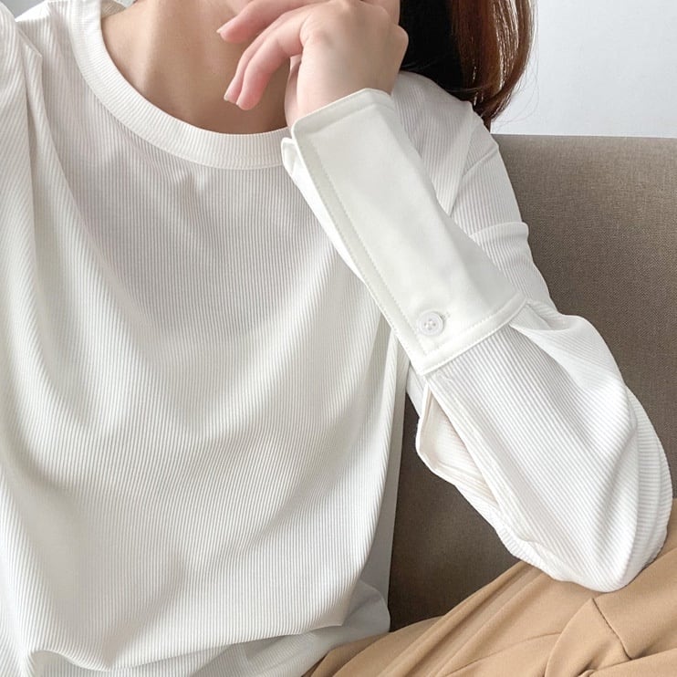 Cuffs pullover*S-1188