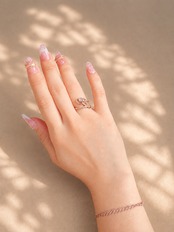 Drift Ring｜Rose Gold Plated