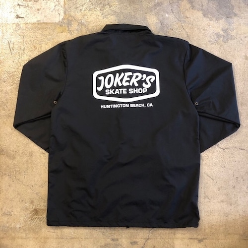 JOKER’S SKATE SHOP #Logo Coach Jacket 