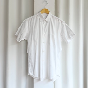 COMME DES GARCONS SHIRT S/S WHITE SHIRT