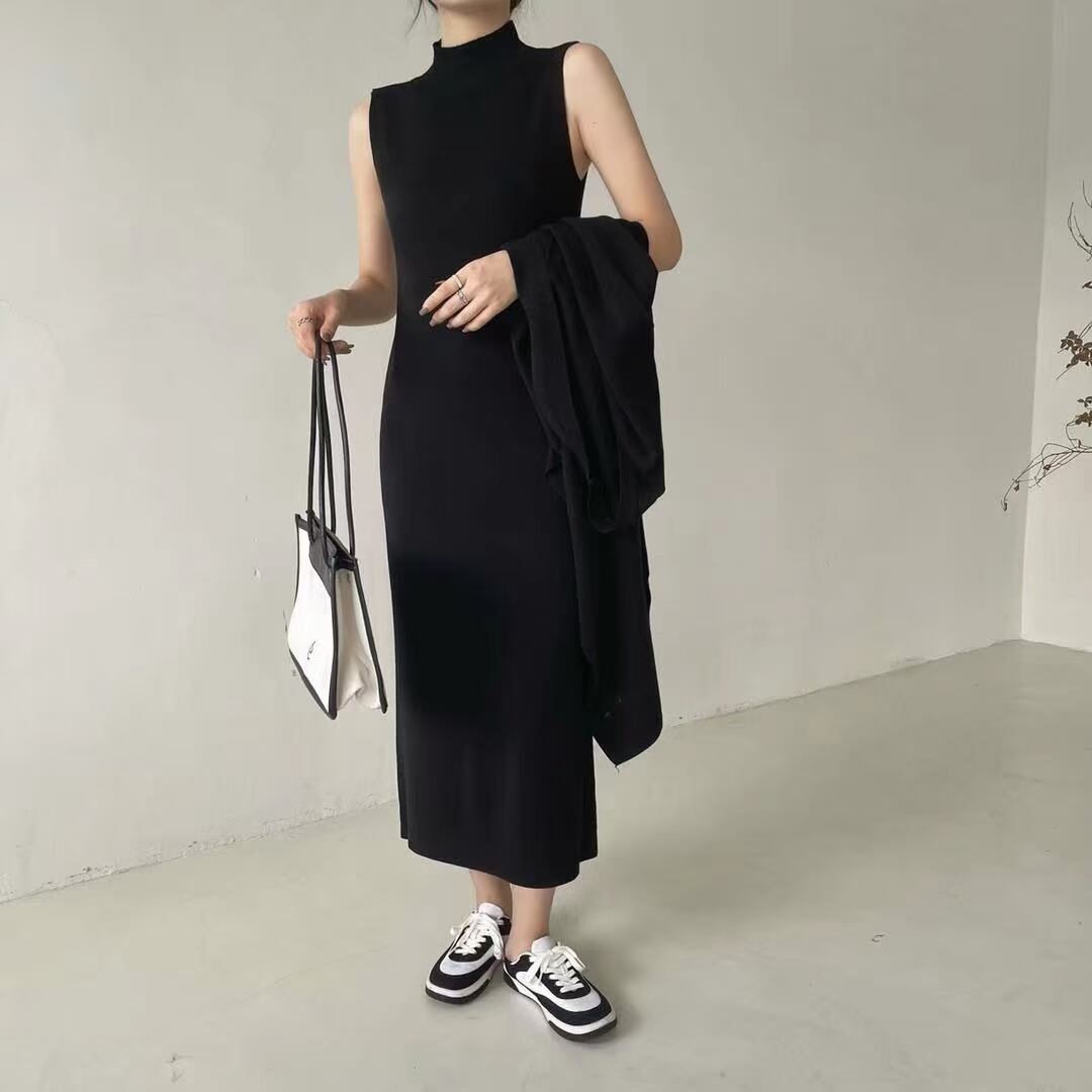 ハイネックニットワンピース(カーデset) AJ1050-1939