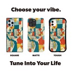 受注生産 iPhoneケース パッチワーク都市地図｜カラーマップ UMAP005A