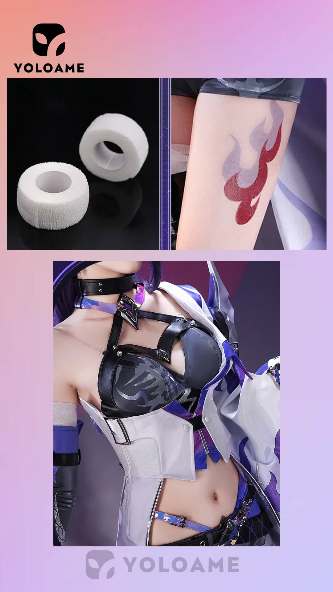 崩壊：スターレイル 黄泉 コスプレ衣装【三分妄想 1/3Delusion正規品