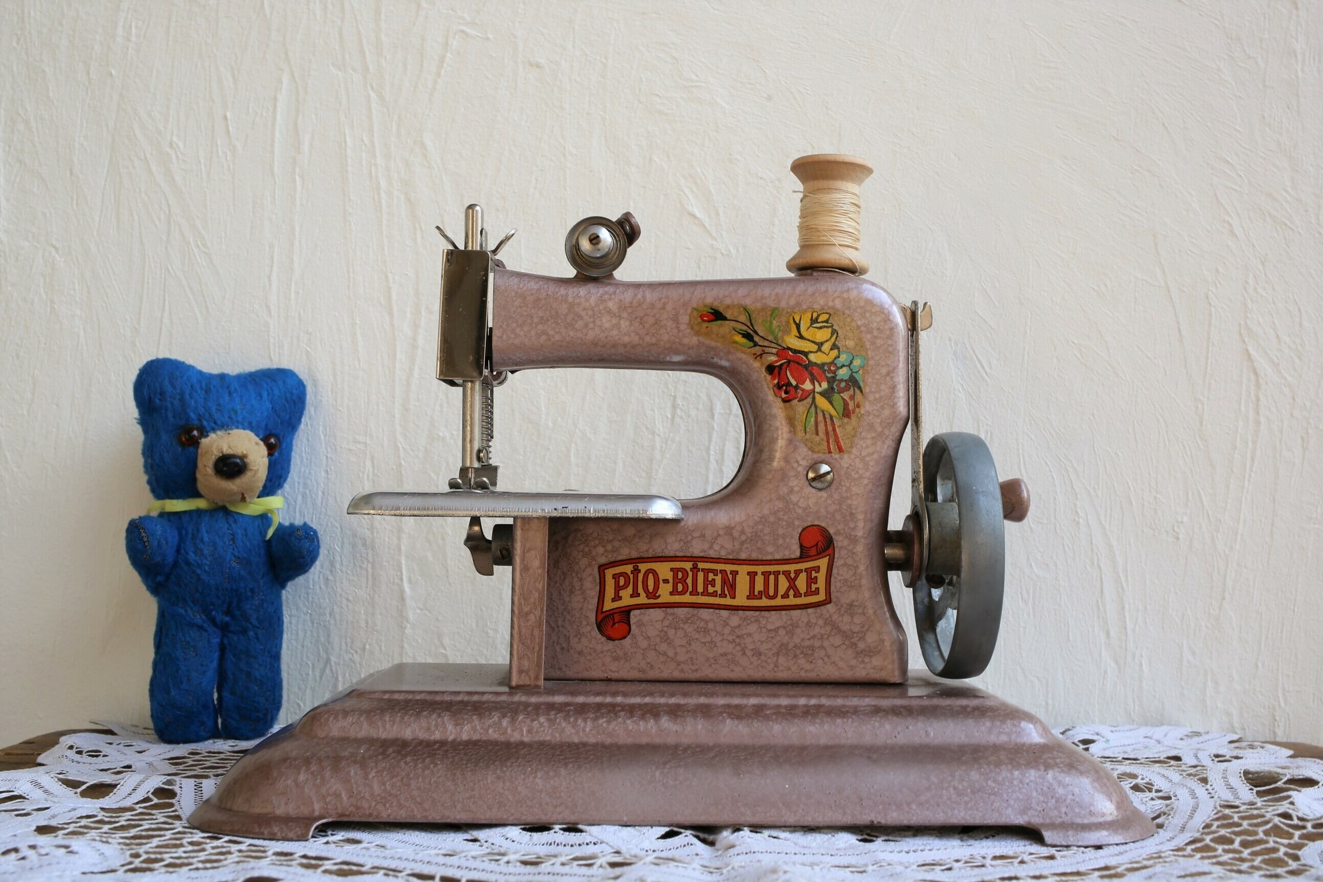 フランス アンティーク ヴィンテージ トイミシン PIQ-BIEN LUXE