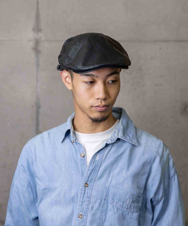 フェイクレザーハンチング【XLサイズ】