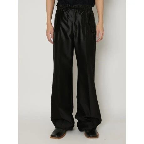 パンツ TAAKK TAILORED MA-1 TROUSERS (BLACK) 3 TAAKK TAILORED MA-1 TROUSERS (BLACK) TA23 AW-PT009 | IAAAM ONLINE