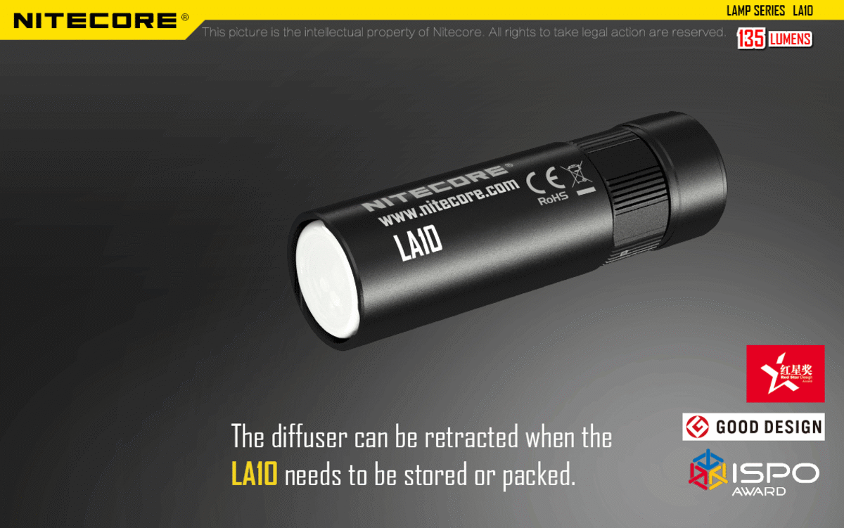 NITECORE LA10 ナイトコア　la10 8eb6d70de280d6ffafca291669763c