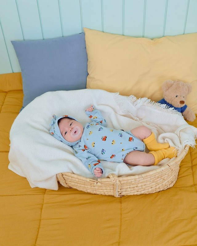 【取寄】oottbebe｜car suit and bonnet set｜カースーツ&ボンネットセット｜S-M｜baby｜26 autumn
