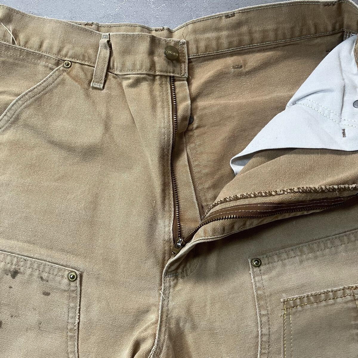 80s USA製 Carhartt ダブルニーパンツ ペインターパンツ リアルワーク