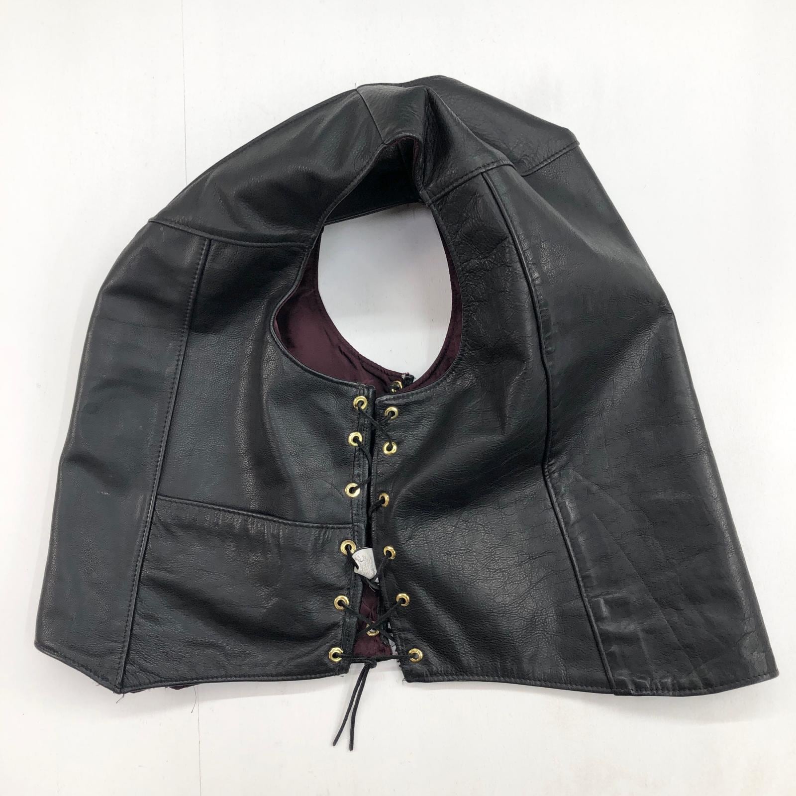 SCHOTT ショット 80- 90年代 USA製 レザーベスト ライダースベスト