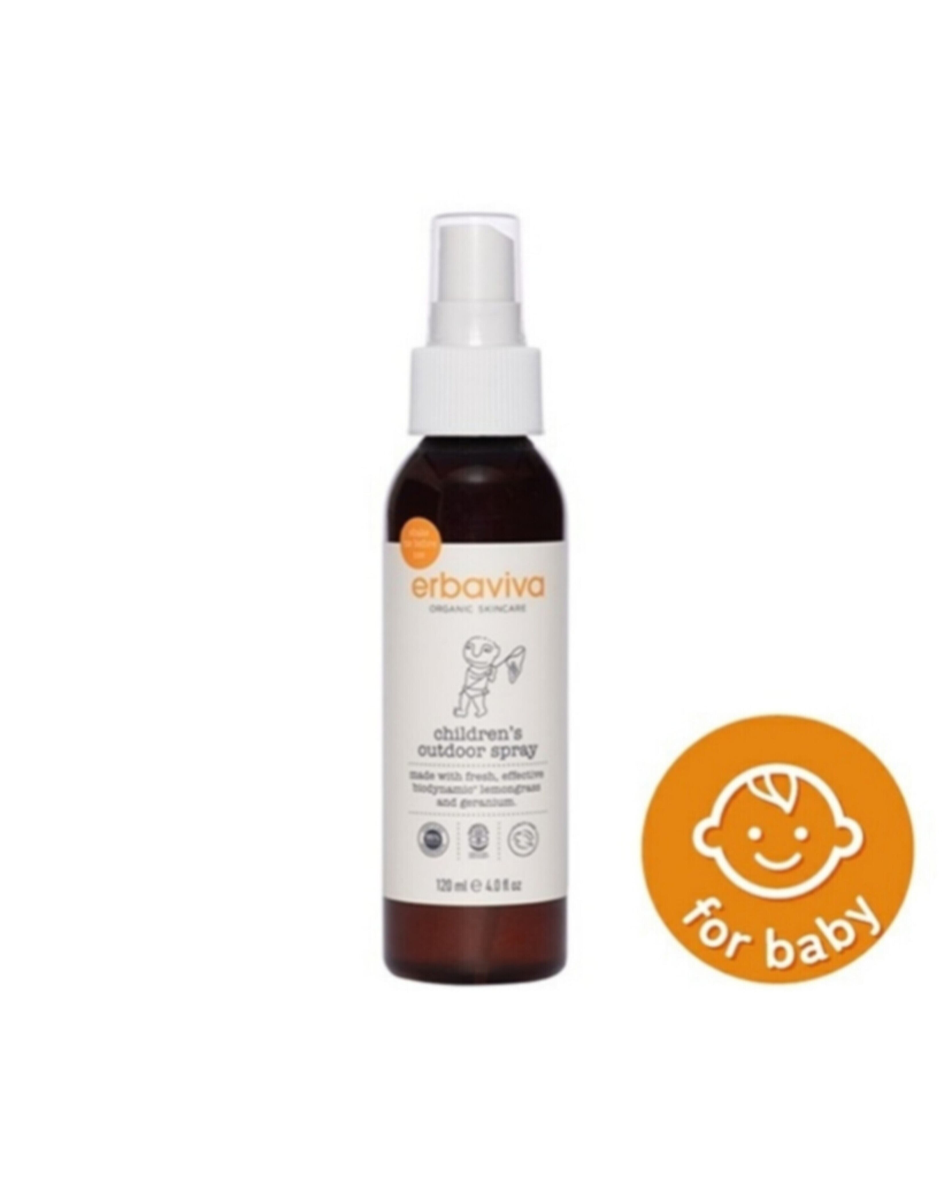 【erbaviva】チルドレンアウトドアスプレー 120mL