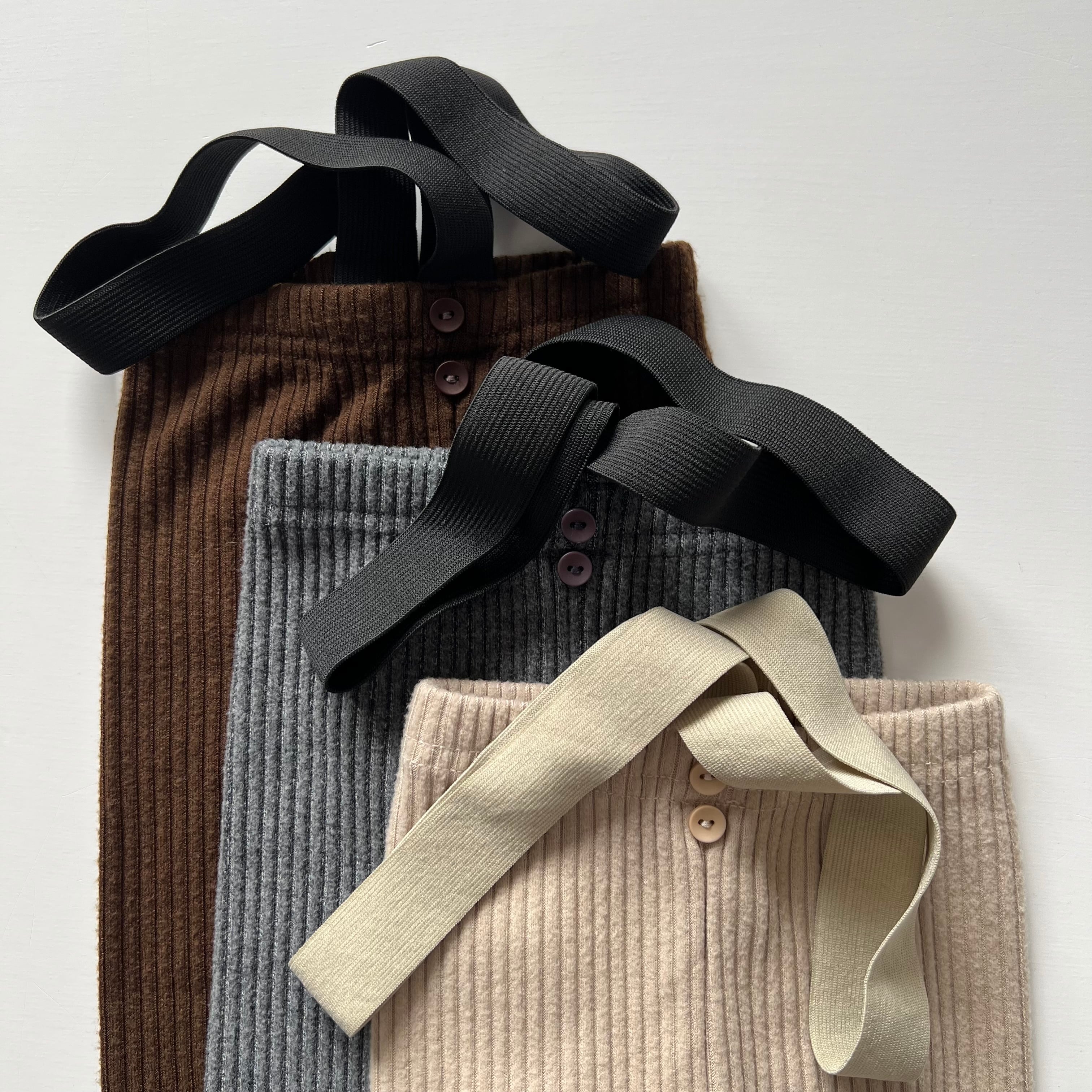 Babyサスペンダーニットジョガーパンツ（60〜80cm）3402