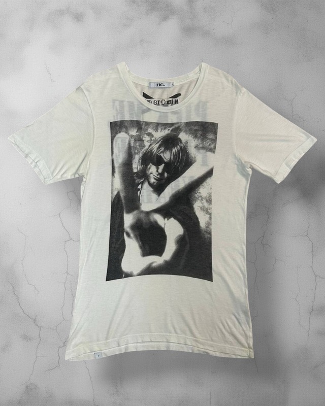 HYSTERIC GLAMOUR × Kurt Cobain Photo Print T-Shirt