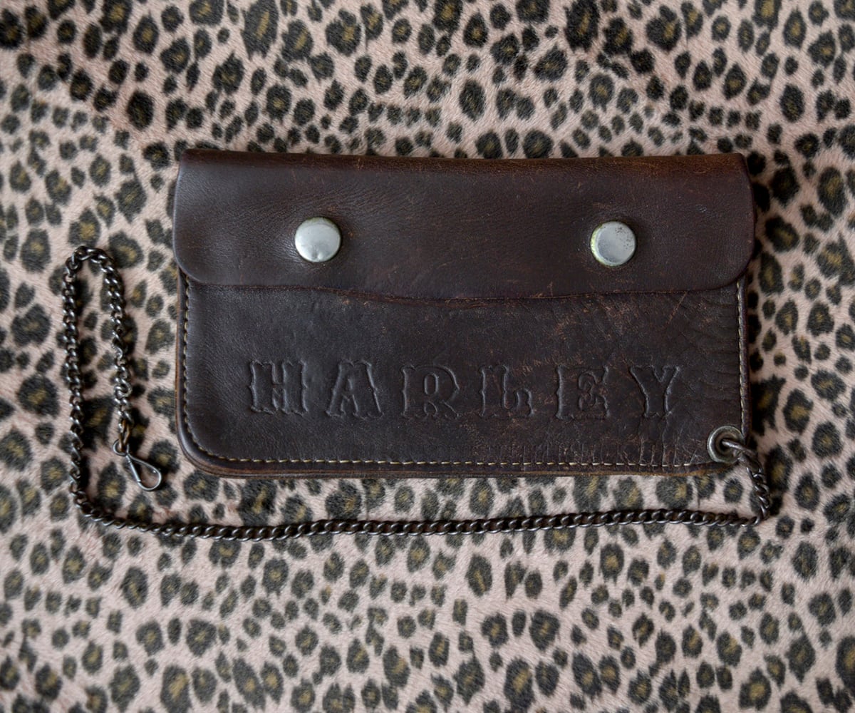 70s VINTAGE TRUCKER WALLET BROWN | SECOND TIME GLORY