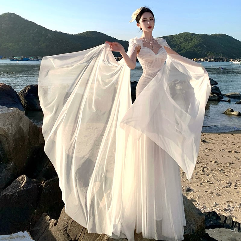 ロングドレス キャバドレス セクシー プリーツ加工 ギリシャ風 エアリー パーティー JC2-XHY919997