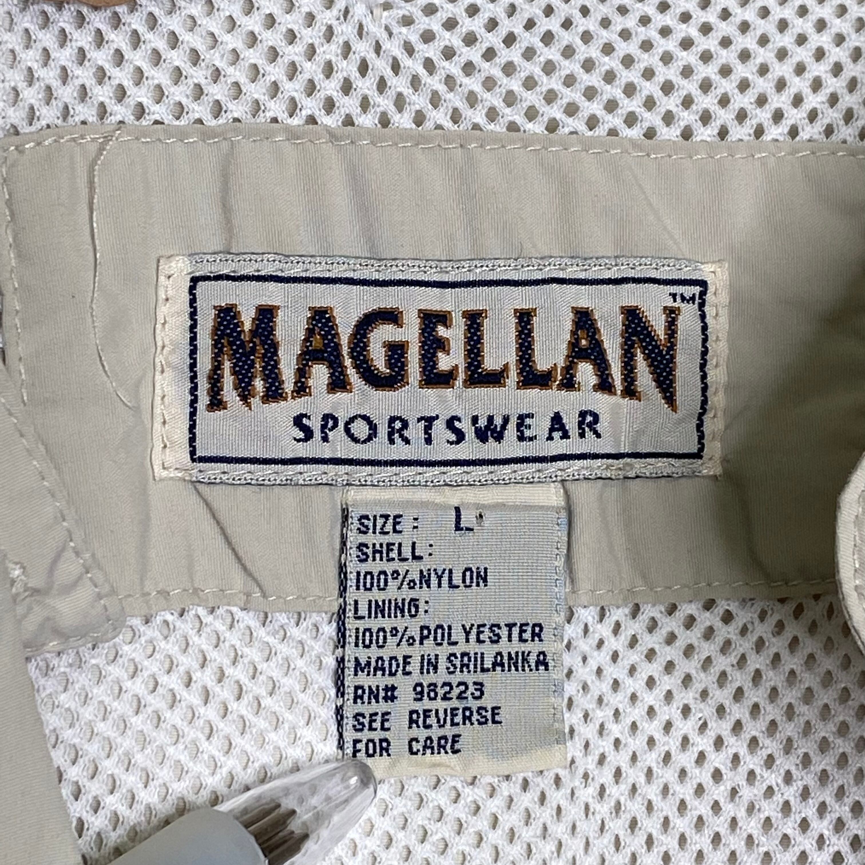 MAGELLAN フィッシングシャツ L（XL相当）ポリエステル 状態良好 