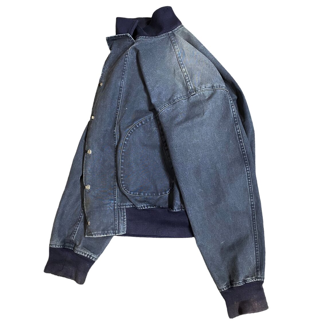 90s ナイスフェード Ralph Lauren デッキフックジャケット US.NAVY USN 