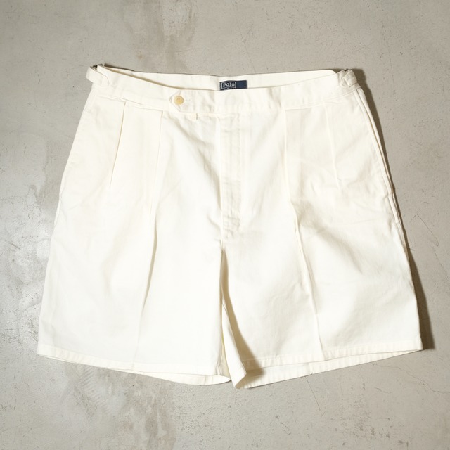 DEAD STOCK 90's Polo by Ralph Lauren 2 tuck shorts made in USA[38]