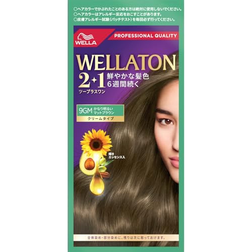 WELLATON 2+1 ヘアカラー 5B 白髪染め 10個セット 公式