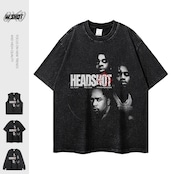 VINTAGE ストリート HEADSHOT Tシャツ T1721